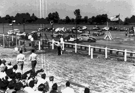 Mt. Clemens Race Track - 1951 Front Stretch From Vince Cuker
